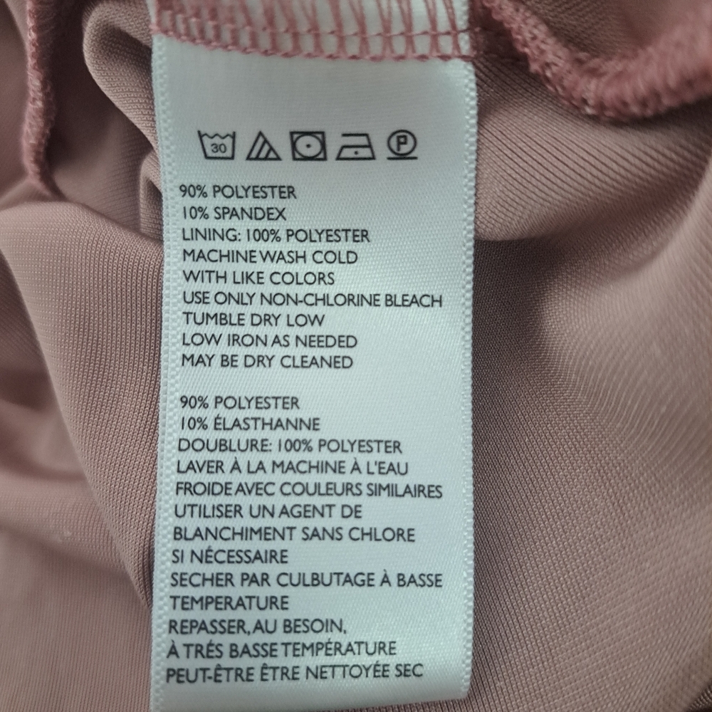 Urban Outfitters Womens Medium Pink Velour Stretch‎ Mini Dress - Picture 6 of 6